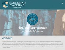 Tablet Screenshot of carlsbadcavernstradingco.com